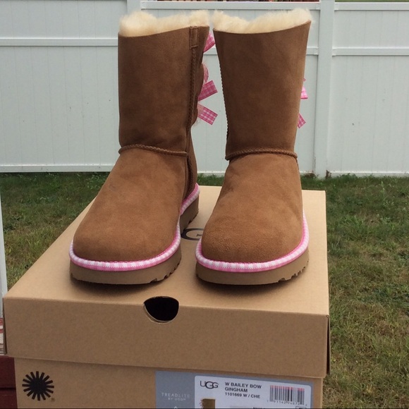 Ugg Bailey Bow Gingham - Picture 6 of 6